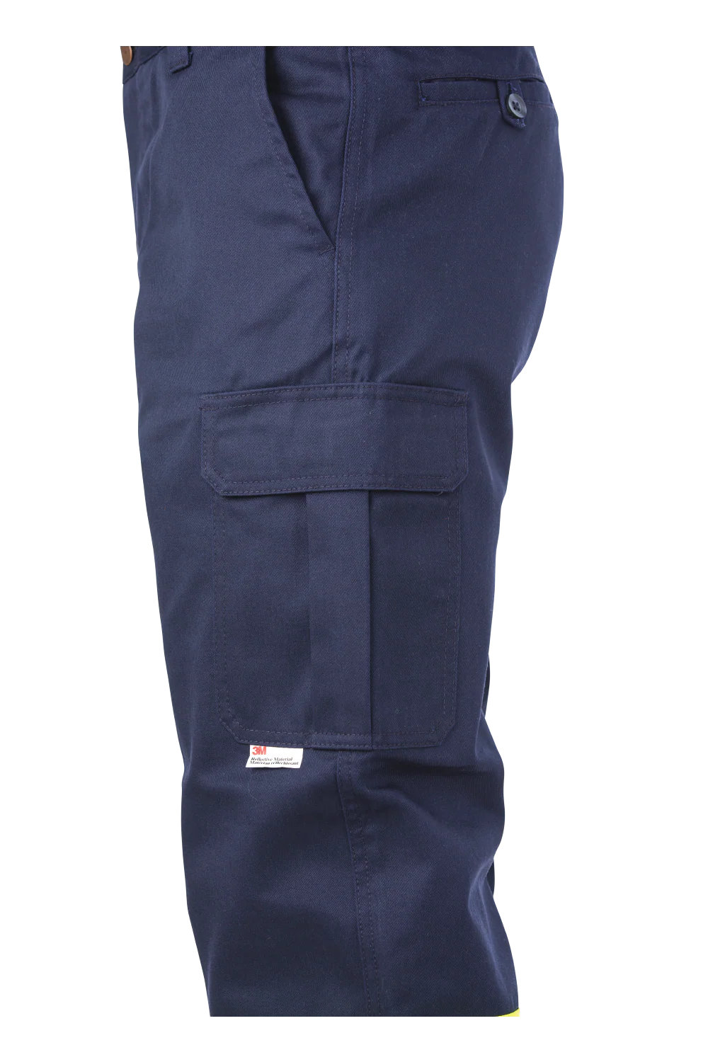 Tough Duck S607 - Relaxed Fit Twill Hi-Vis Cargo Utility Pant
