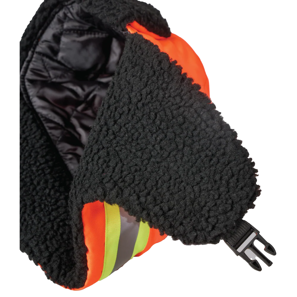 Tough Duck  SA13 - Hi-Vis Aviator Hat with Contrast Tape Backing