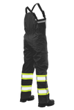 Tough Duck Ripstop Unlined Safety Rain Bib Overall - SB04