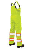 Tough Duck Ripstop Unlined Safety Rain Bib Overall - SB04