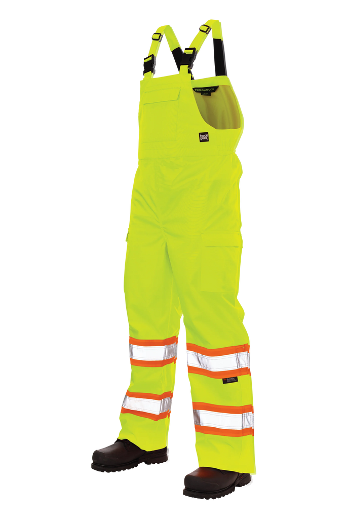 Tough Duck Ripstop Unlined Safety Rain Bib Overall - SB04