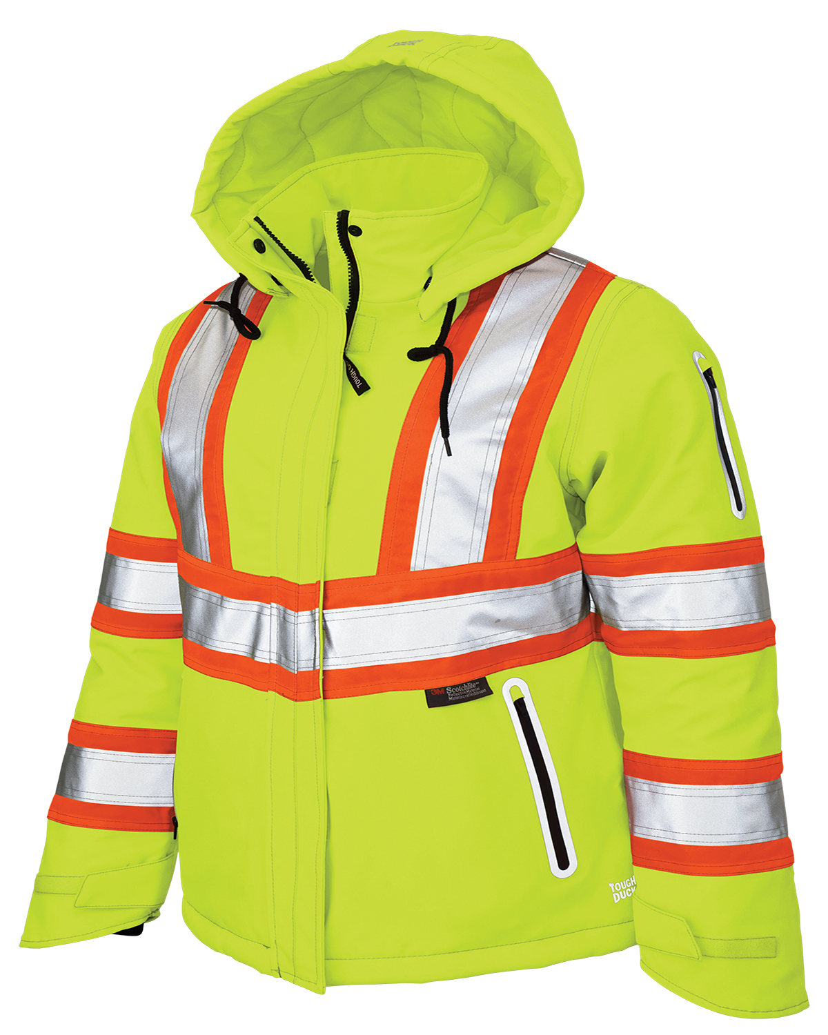 Tough Duck Women’s Insulated Flex Safety Jacket SJ41