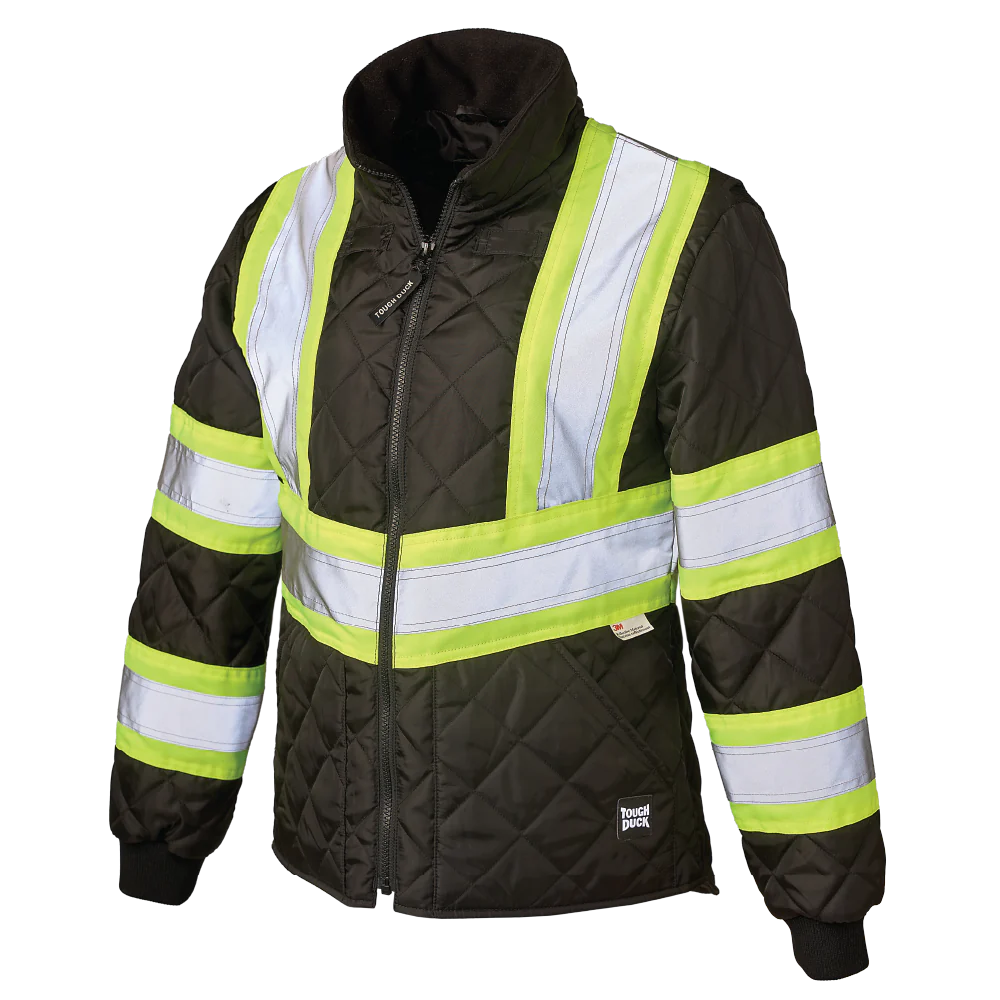 Tough Duck Women's Quilted Hi-Vis Freezer Jacket - SJ47