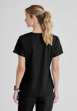 Skechers™ Breeze 3-Pocket Curved V-Neck Scrub Top SK101