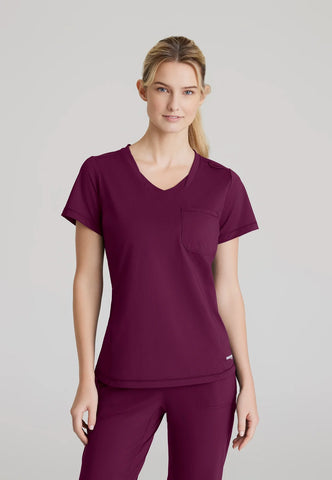 Skechers™ Flow 1 Pocket Tulip Hem Top - SKT221