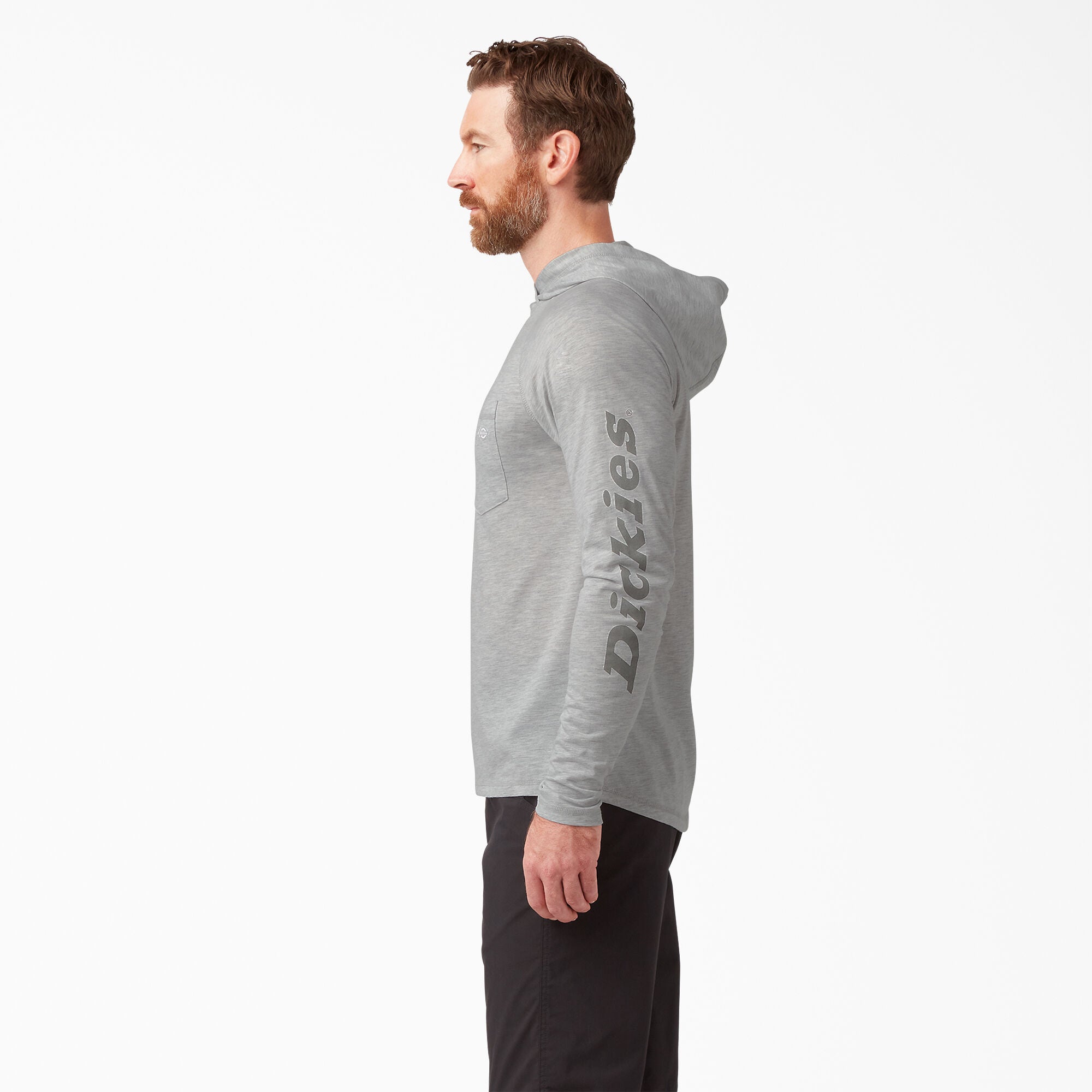 Dickies Cooling Performance Long Sleeve Hooded T-Shirt SL607