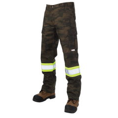 Tough Duck CAMO Flex Duck Cargo Utility Hi-Vis Pants SP04