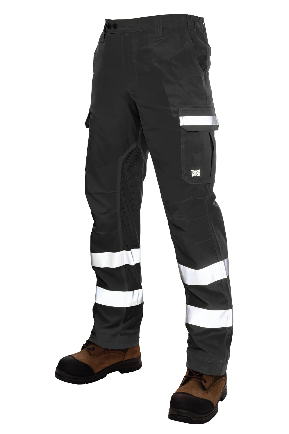Pantalones Cargo de Alta Visibilidad Elásticos en 4 Direcciones Tough Duck SP06