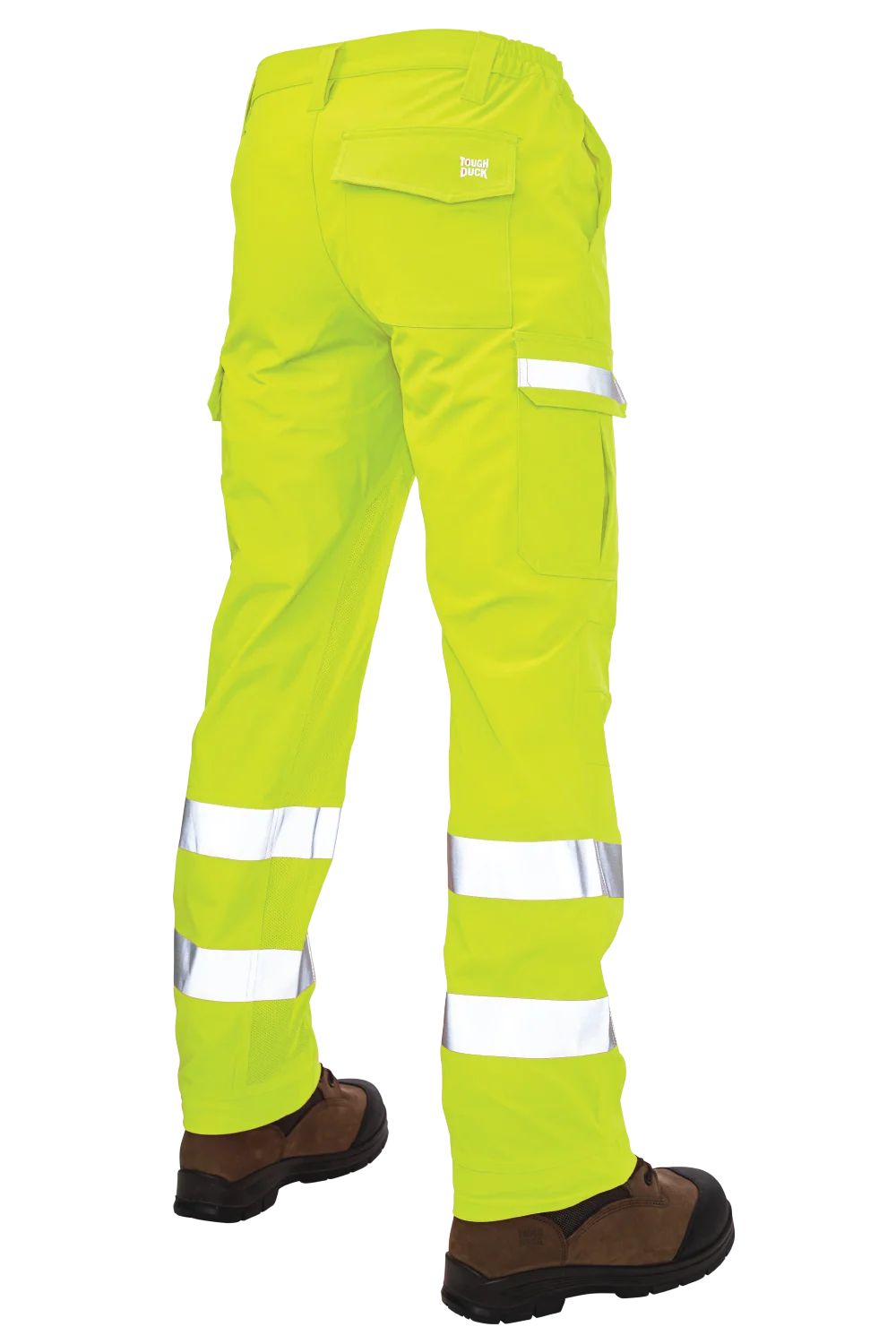 Pantalones Cargo de Alta Visibilidad Elásticos en 4 Direcciones Tough Duck SP06