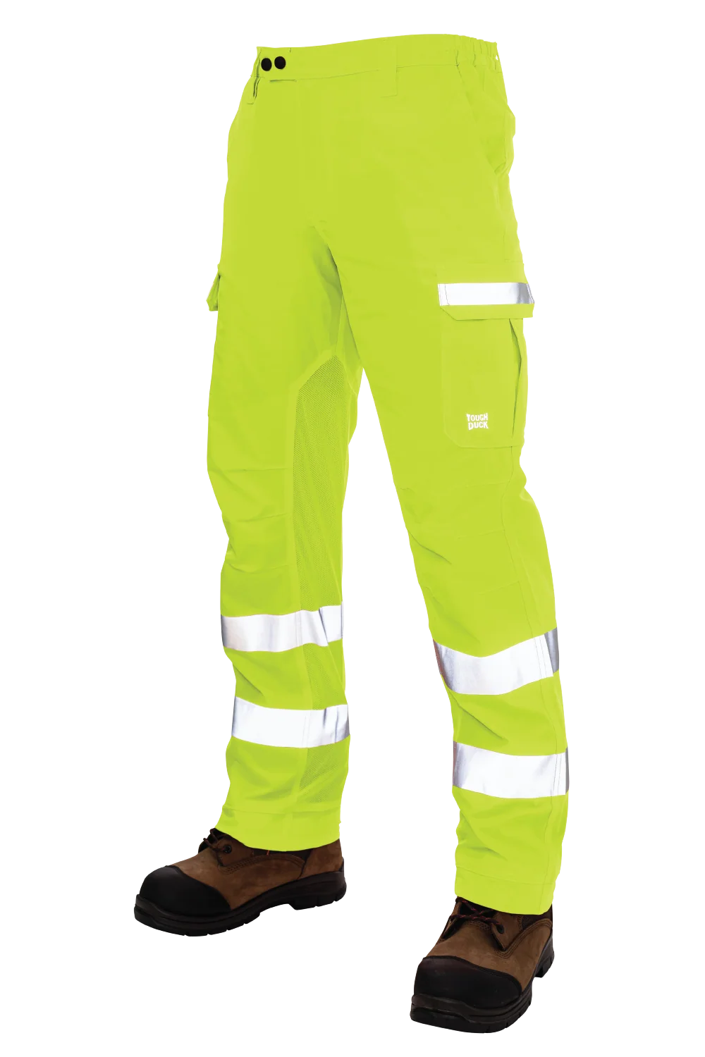 Pantalones Cargo de Alta Visibilidad Elásticos en 4 Direcciones Tough Duck SP06