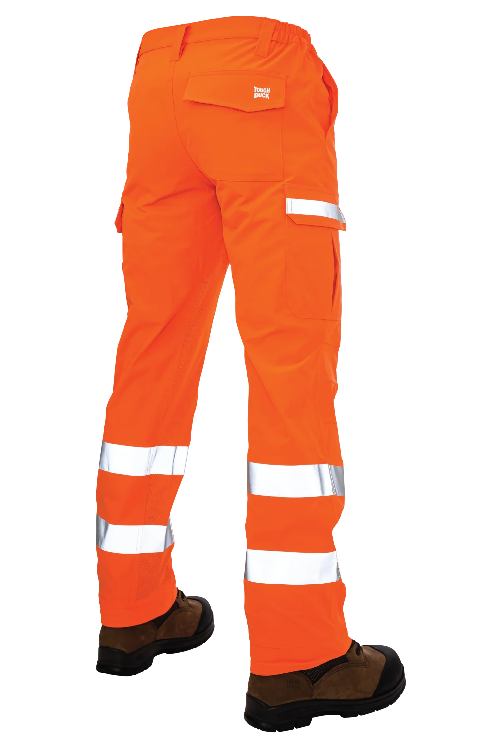 Pantalones Cargo de Alta Visibilidad Elásticos en 4 Direcciones Tough Duck SP06