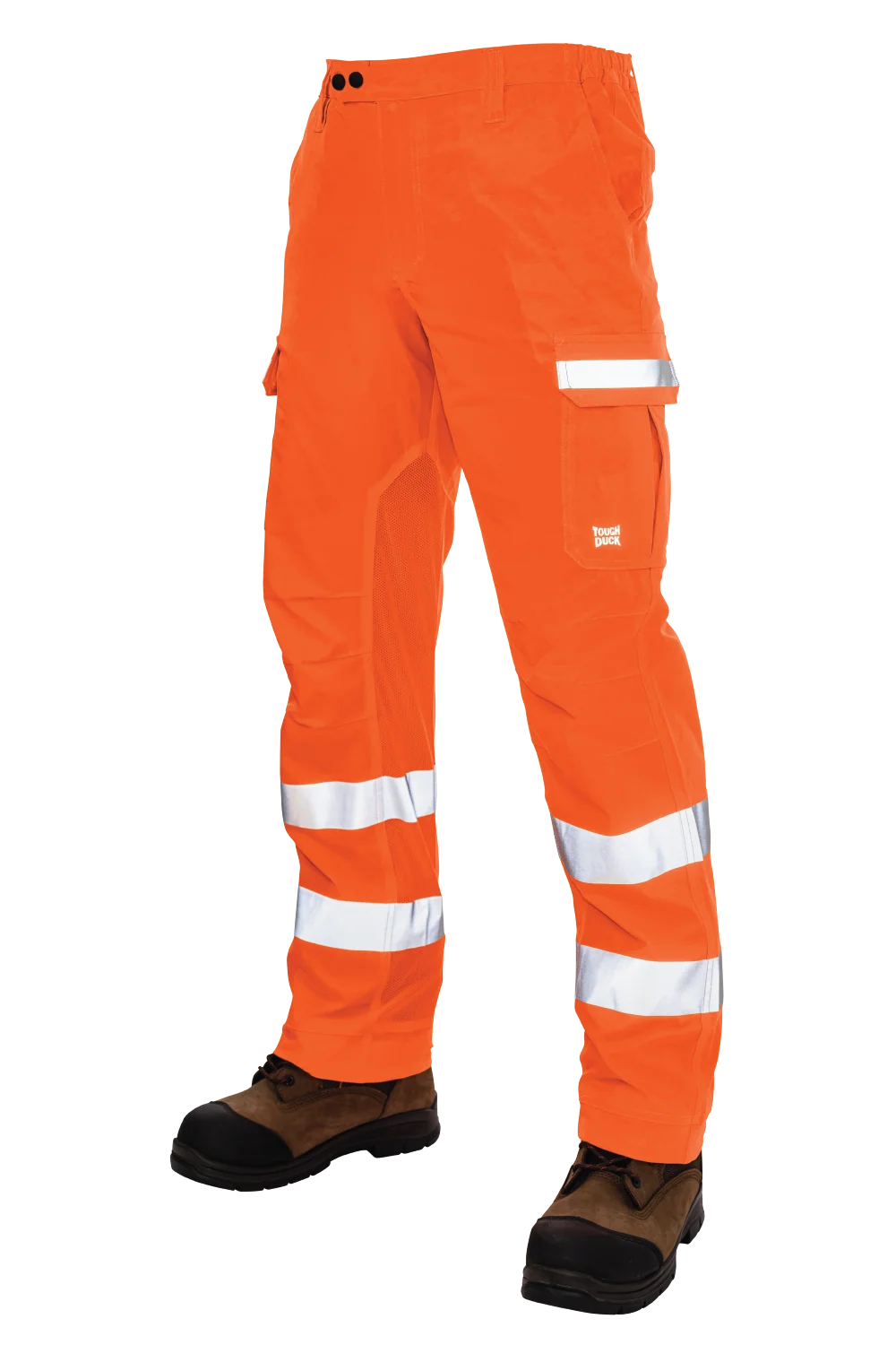 Pantalones Cargo de Alta Visibilidad Elásticos en 4 Direcciones Tough Duck SP06