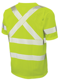 Tough Duck MicroMesh Short Sleeve Hi-Vis T-Shirt with Pocket ST07