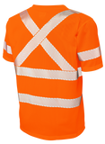 Tough Duck MicroMesh Short Sleeve Hi-Vis T-Shirt with Pocket ST07