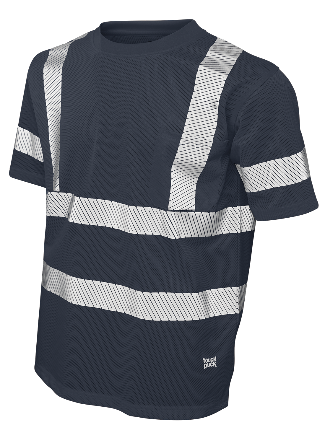 Tough Duck ST07 - Hi-Vis MicroMesh Short Sleeve T-Shirt with Pocket