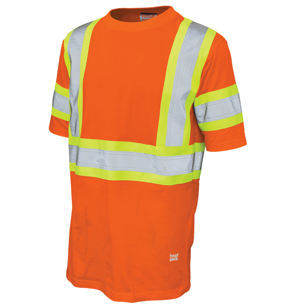 Tough Duck Short Sleeve Hi-Vis Cotton T-Shirt - ST11