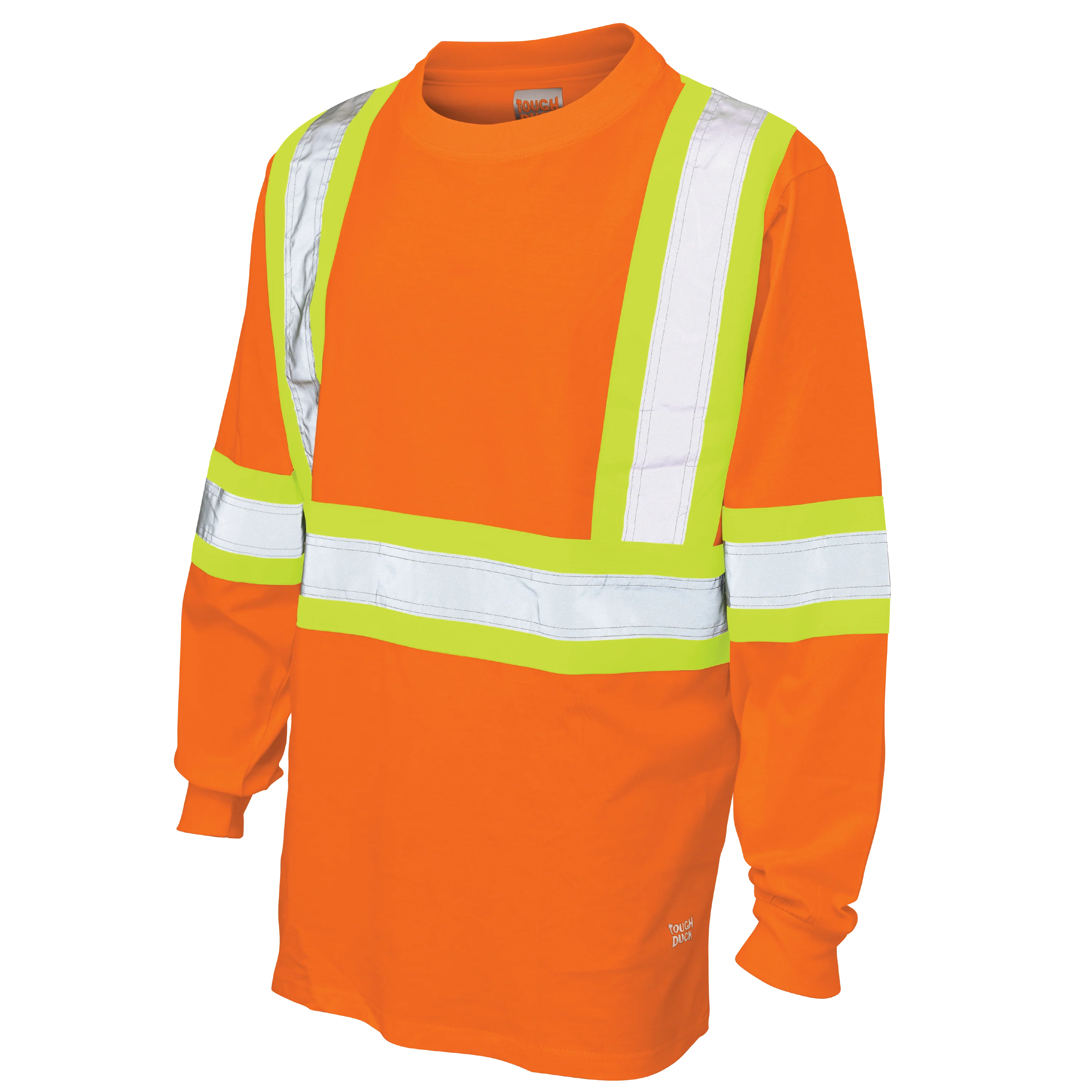 Tough Duck Cotton Jersey Long Sleeve Hi-Vis T-Shirt - ST21