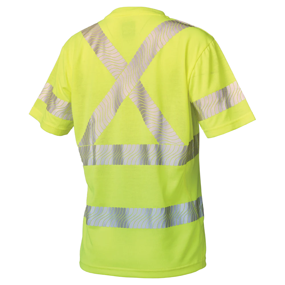 Tough Duck ST23 - Women's Polyester Jersey Short Sleeve Hi-Vis T-Shirt