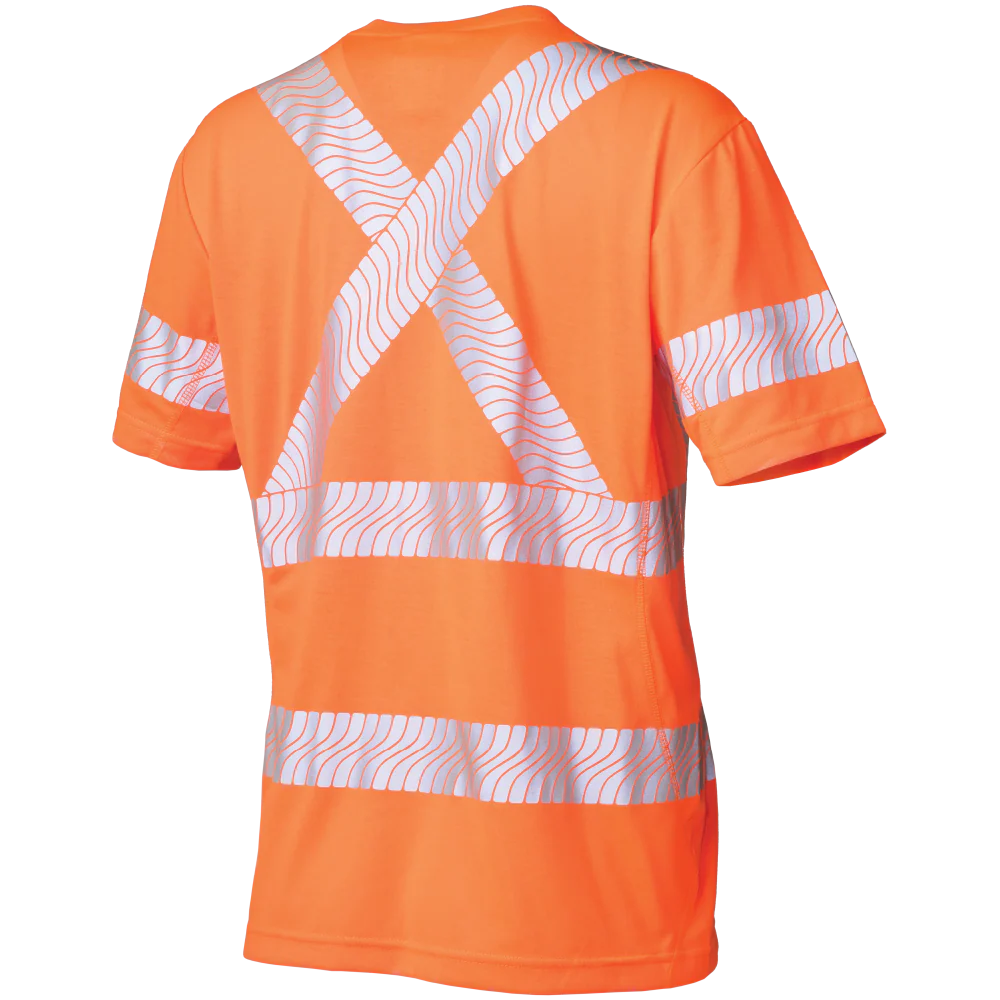 Tough Duck ST23 - Women's Polyester Jersey Short Sleeve Hi-Vis T-Shirt