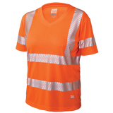 Tough Duck ST23 - Women's Polyester Jersey Short Sleeve Hi-Vis T-Shirt