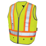Tough Duck Poly Twill Deluxe Safety Vest SV12