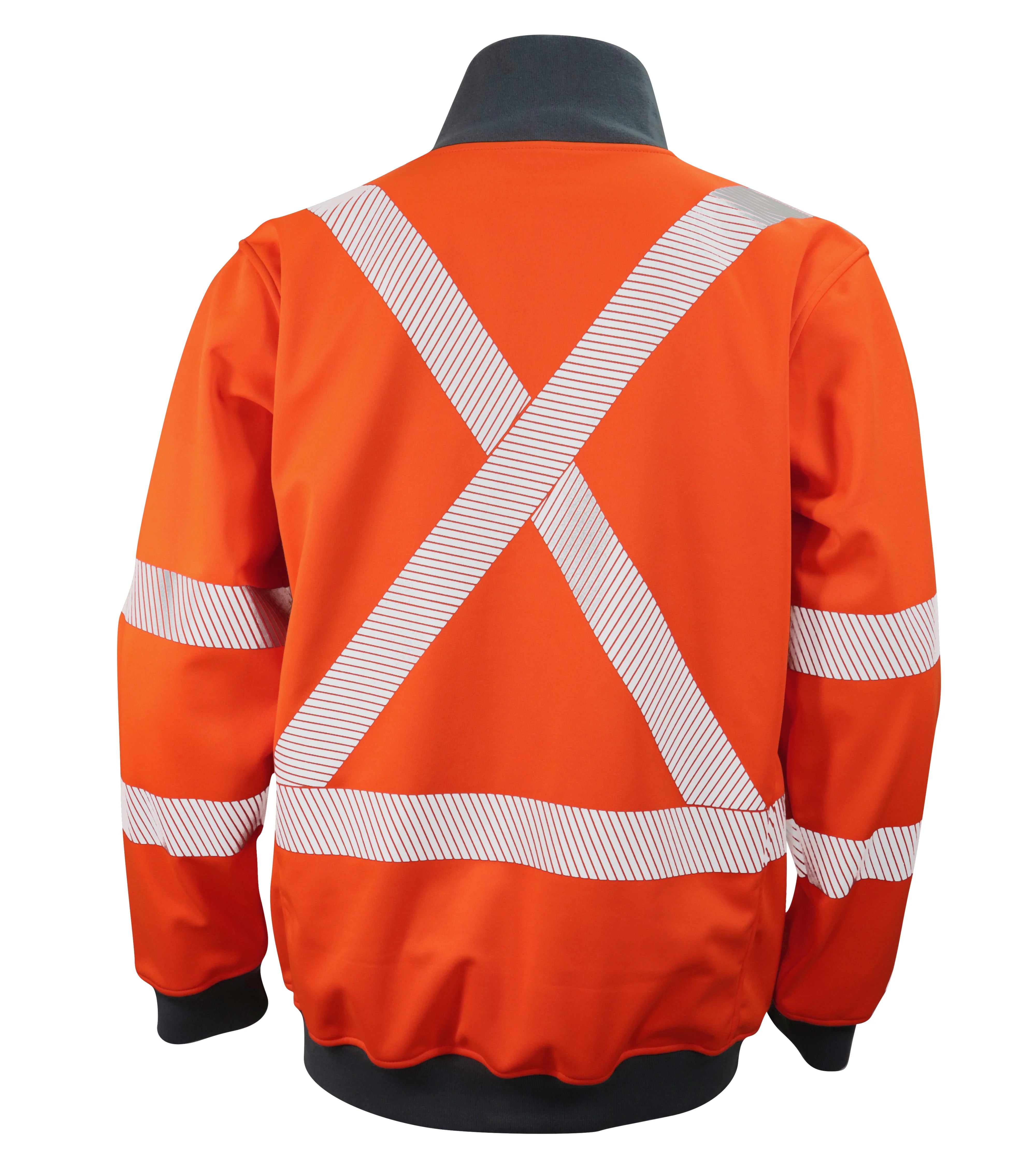 Gatts WorkWear Hi-Vis Water Resistant Full-Zip Sweatshirt – SWX2