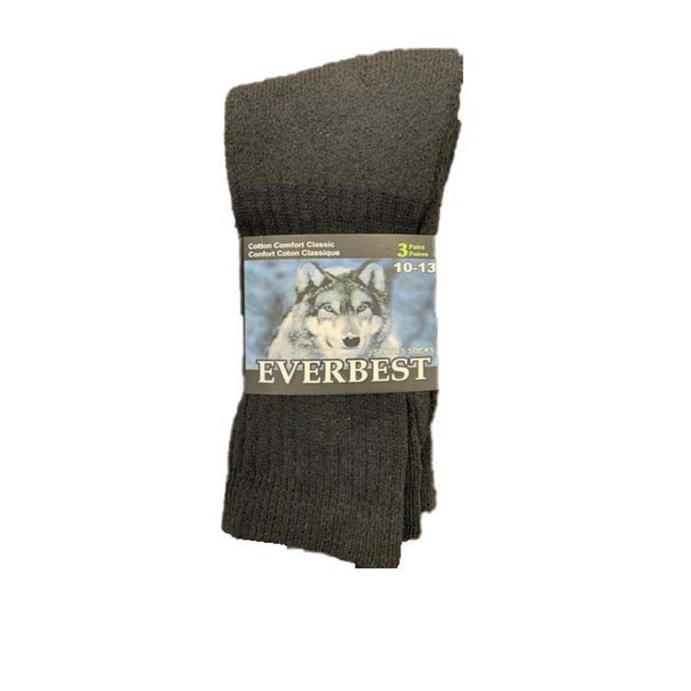 EVERBEST Classic Cotton Sports Socks - 39478