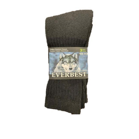 EVERBEST Classic Cotton Sports Socks - 39478