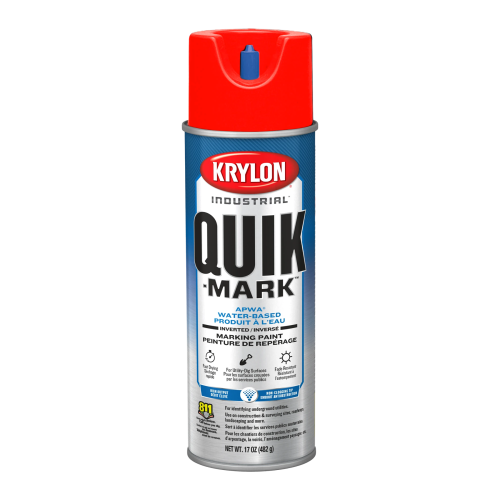 KRYLON Industrial Quik-Mark™ Water based inverted spray paint marker