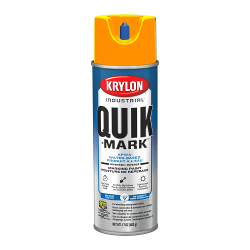 KRYLON Industrial Quik-Mark™ Water based inverted spray paint marker