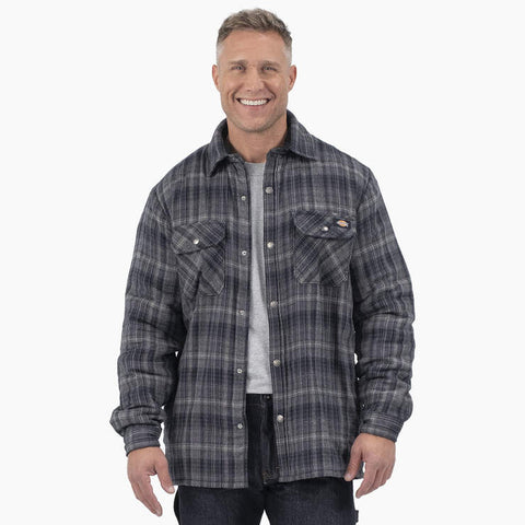DICKIES Veste chemise en flanelle doublée Sherpa avec Hydroshield TJ210