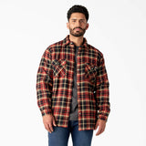 DICKIES Sherpa Lined Flannel Shirt Jacket with Hydroshield - TJ210