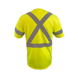 Coolworks® Hi-Vis Short Sleeve T-Shirt 2" Tape, Arm Band - TS1103