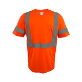 Coolworks® Hi-Vis Short Sleeve T-Shirt 2" Tape, Arm Band - TS1103