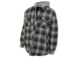 Tough Duck Quilt Lined Hooded Flannel Jac-shirt WS06