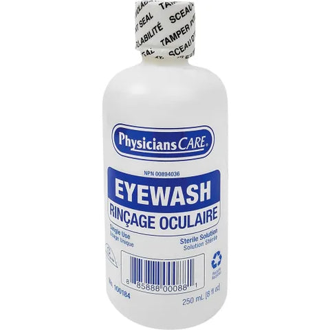 PhysiciansCare® Eyewash Solution 250ml bottle