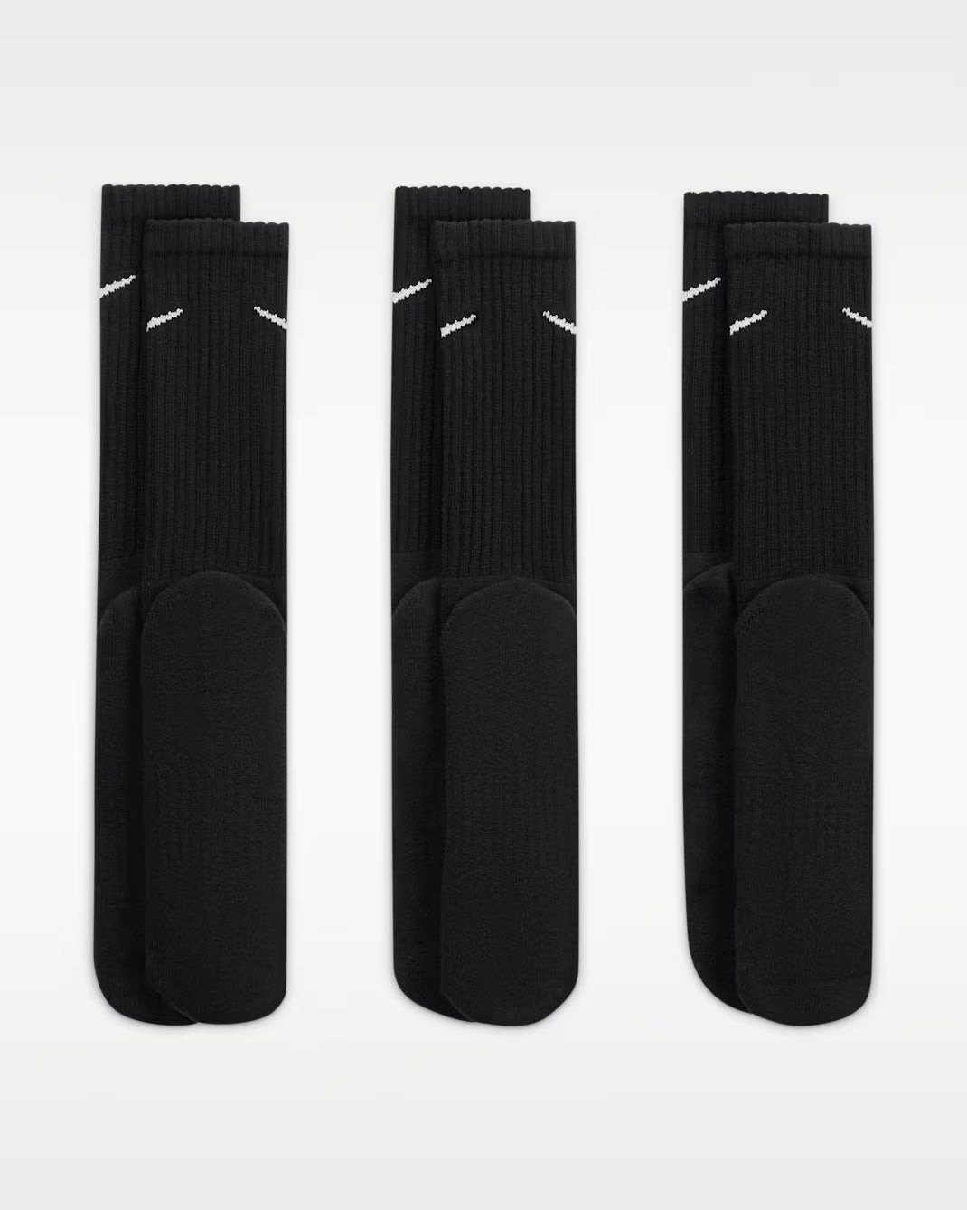 Nike Men's Everyday Value Crew Socks 3 Pair /Pack