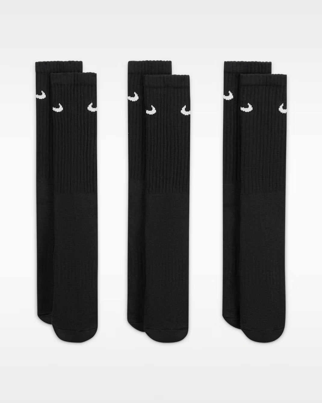 Nike Men's Everyday Value Crew Socks 3 Pair /Pack