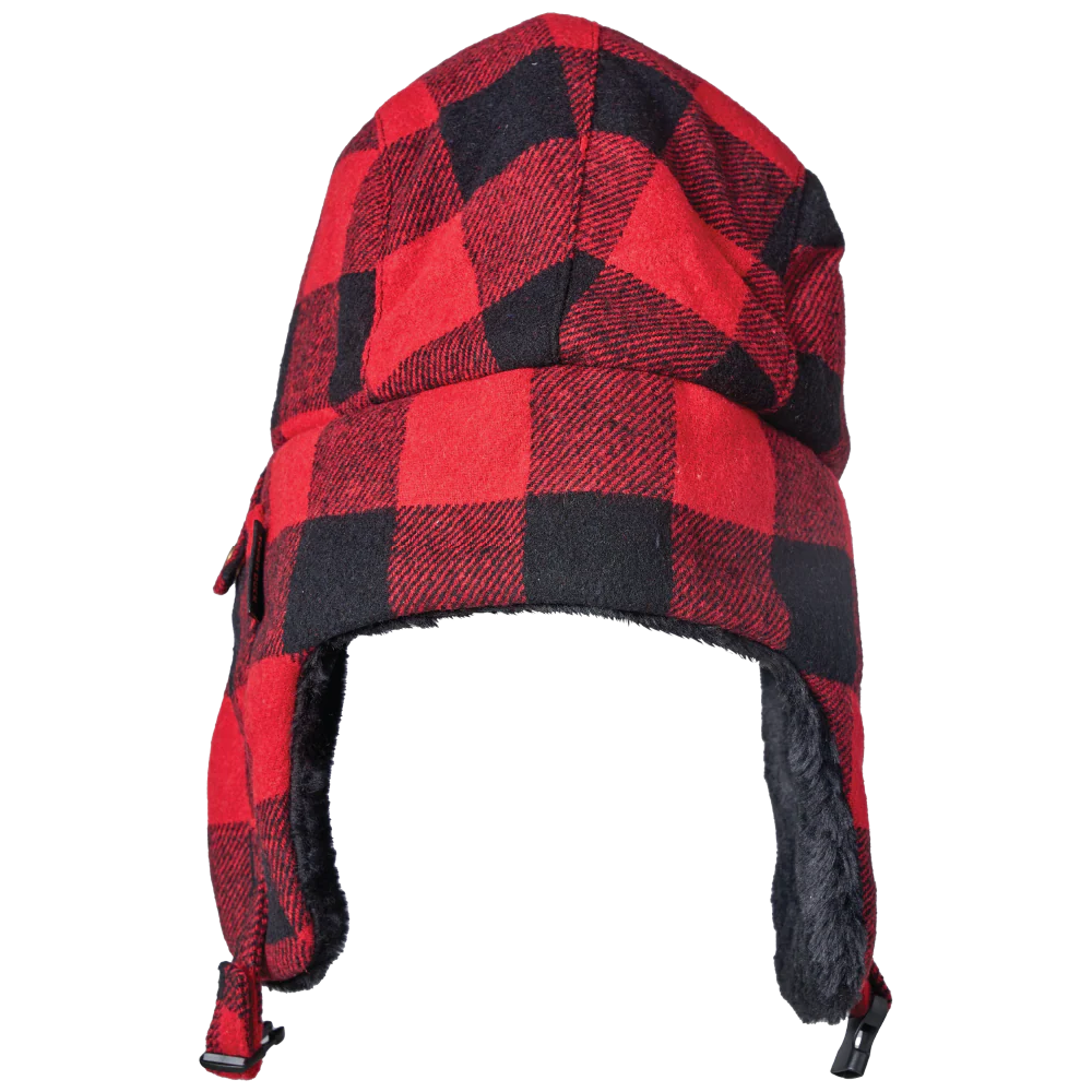 Tough Duck WA67 - Buffalo Check Aviator Hat