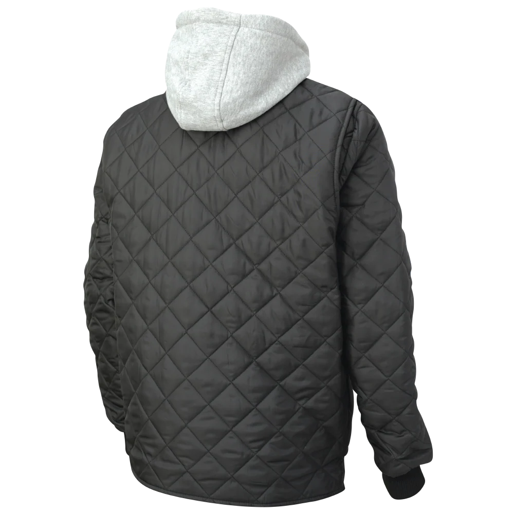 Tough Duck WJ26 - Hooded Quilted Freezer Jacket