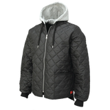 Tough Duck WJ26 - Hooded Quilted Freezer Jacket