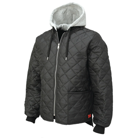 Tough Duck WJ26 - Hooded Quilted Freezer Jacket