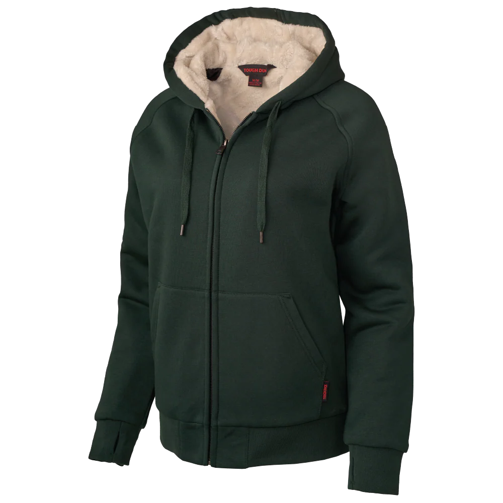 Tough Duck Women’s Plush Pile-Lined Hoodie WJ43