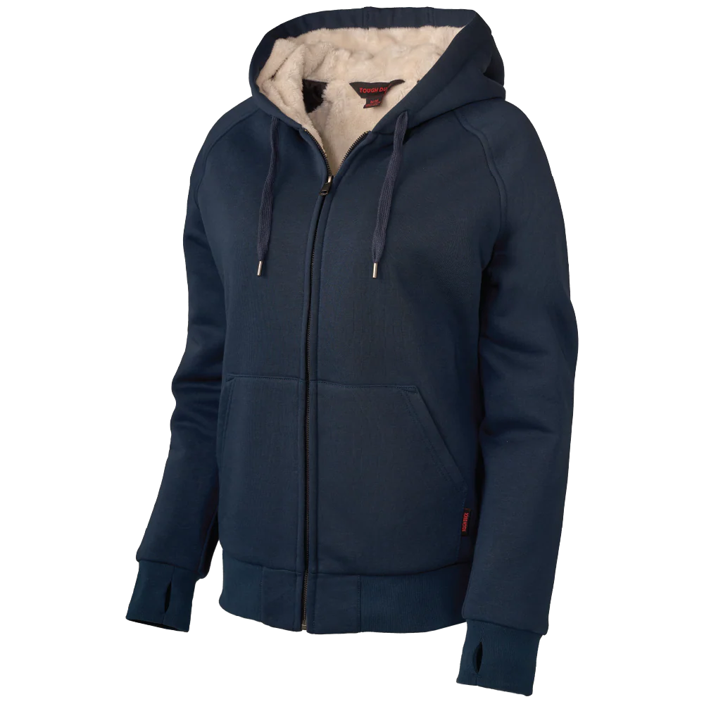 Tough Duck Women’s Plush Pile-Lined Hoodie WJ43