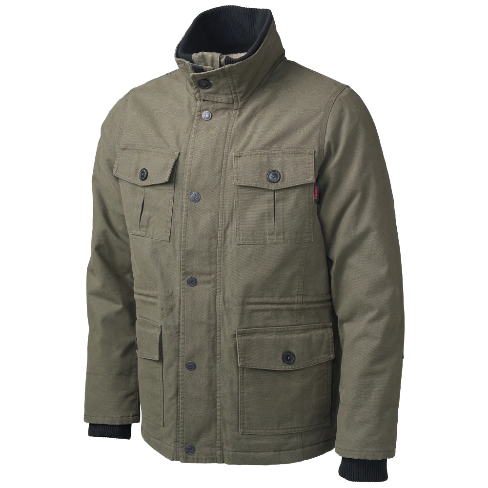 Veste cargo en toile Tough Duck doublée en Sherpa - WJ44