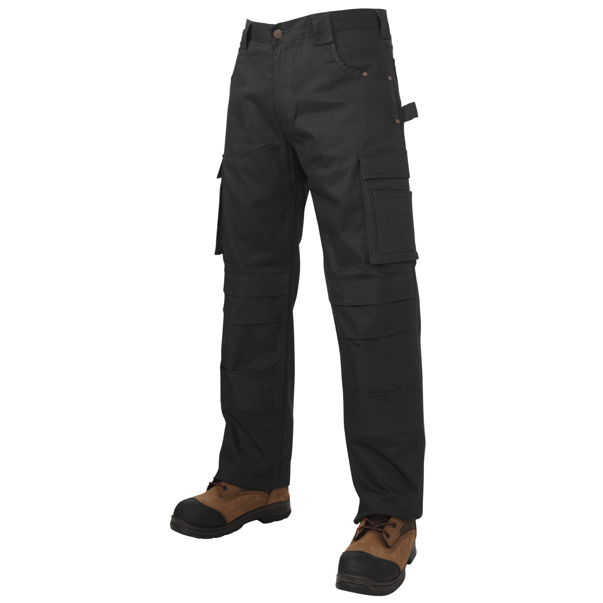 パンツ RRL DISTRESSED DUCK CARPENTER PANTS Dickies mens Relaxed Fit Straight Leg Carpenter Duck Jeans