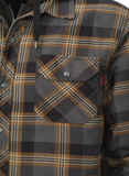 Tough Duck Quilt Lined Hooded Flannel Jac-shirt WS06