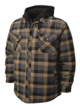 Tough Duck Quilt Lined Hooded Flannel Jac-shirt WS06