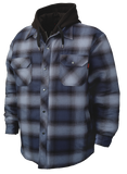 Tough Duck Quilt Lined Hooded Flannel Jac-shirt WS06