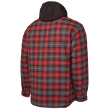 Tough Duck Quilt Lined Hooded Flannel Jac-shirt WS06